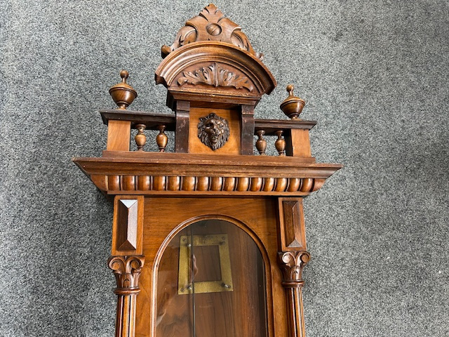 Velké 135 cm hodiny Gustav Becker. - 11