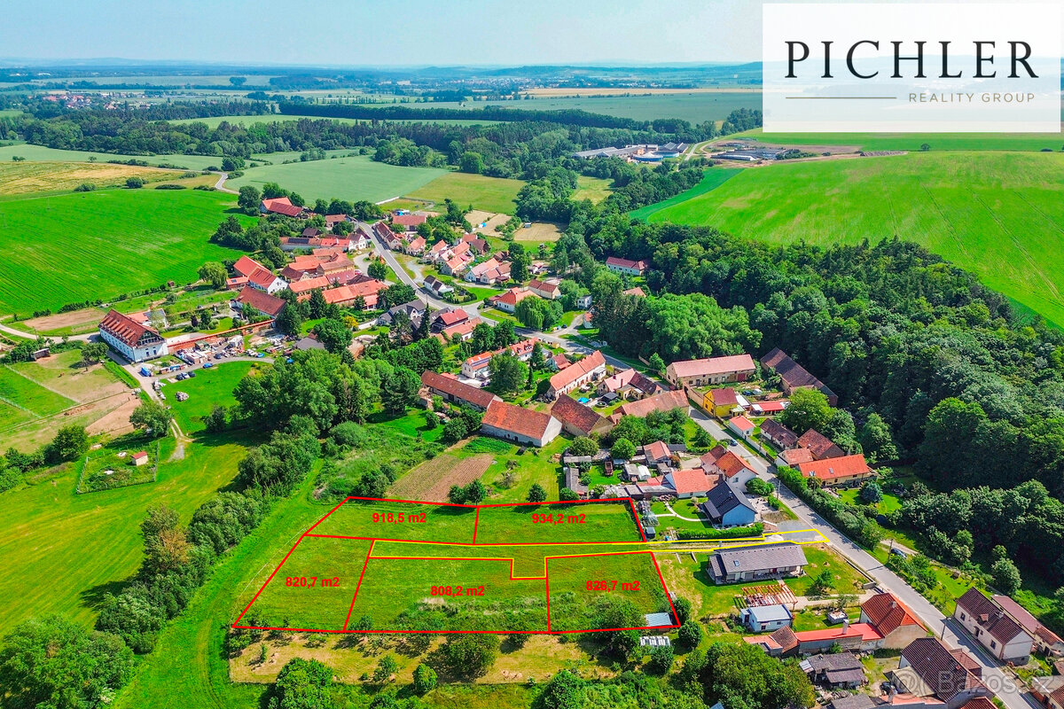 Stavební pozemky - Černotín u Dnešic - 11