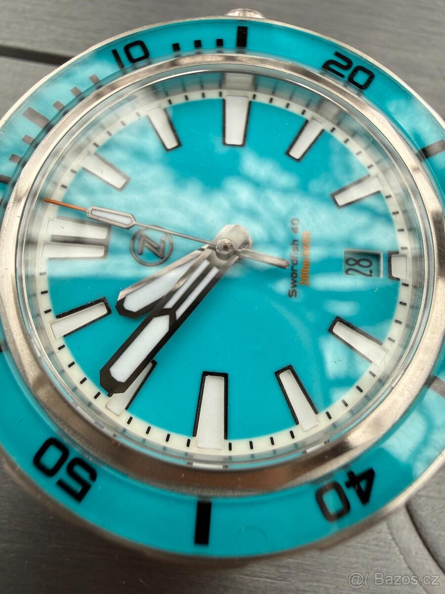 ZELOS Swordfish 40mm Sky Blue - 11