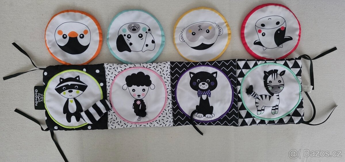 Kontrastní hračky pro miminko - 11