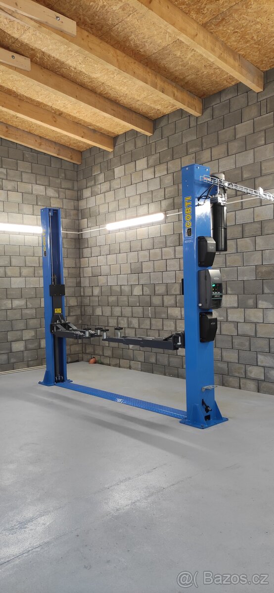 Dvousloupový elektrohydraulický zvedák 4000 kg/ 2m - 11