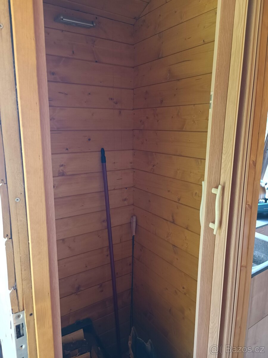 Mobilní chata s výklopnou terasou, maringotka, mobilheim - 11