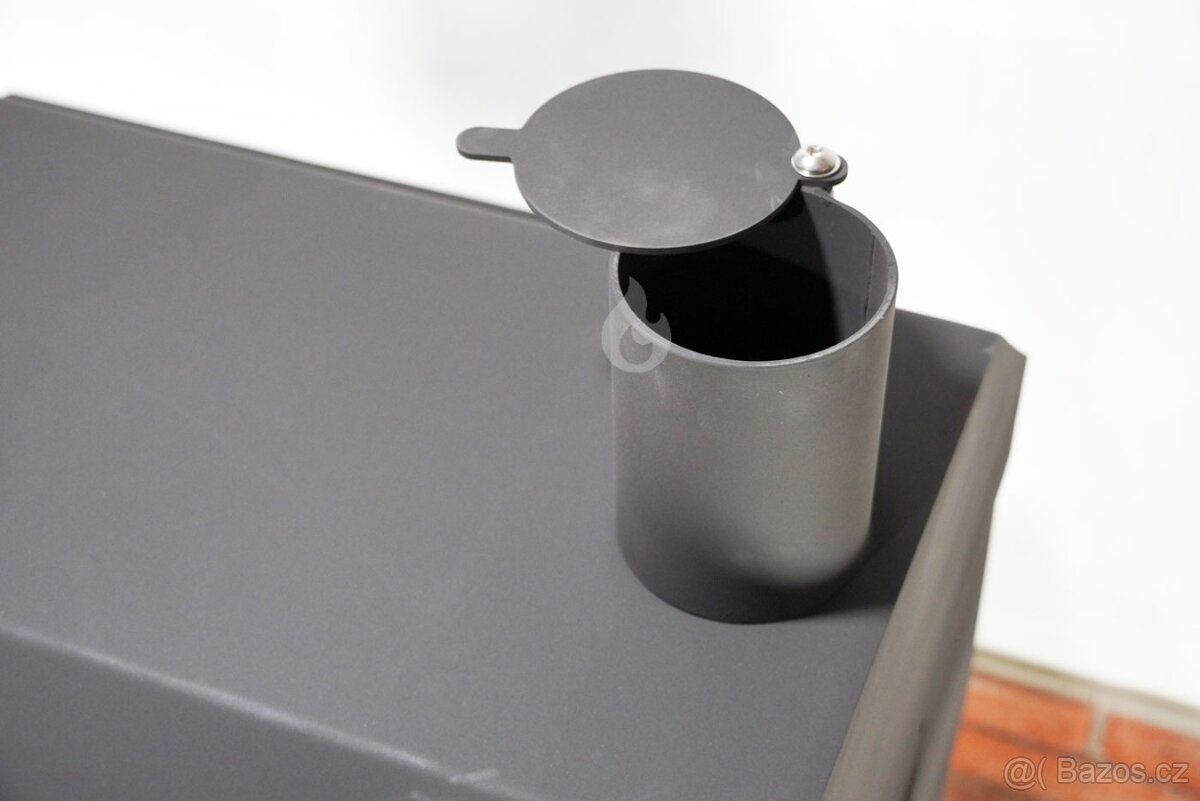 Gril na kýtu, kuřata G450 Braver se zadním topeništěm, jehla - 11