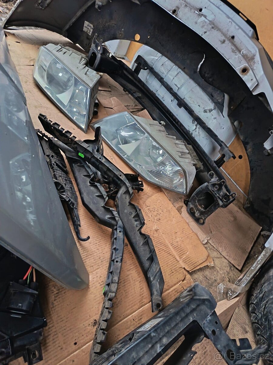 předek komplet Octavia 2 před FL stříbrná 9102 - 11