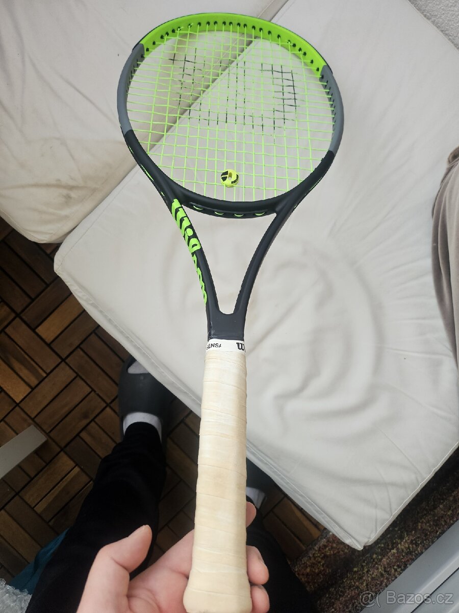 Tenisová raketa Wilson Blade 104 2 kusy - 11