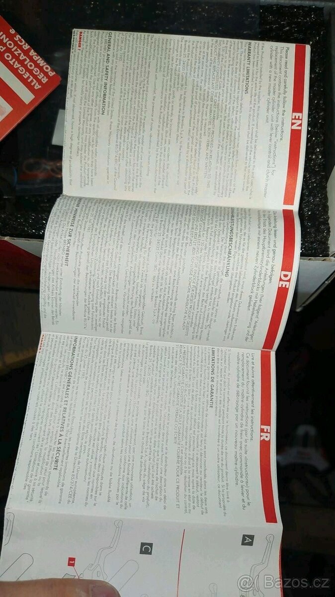 Radiální Brzdová pumpa 16mm BREMBO - 11