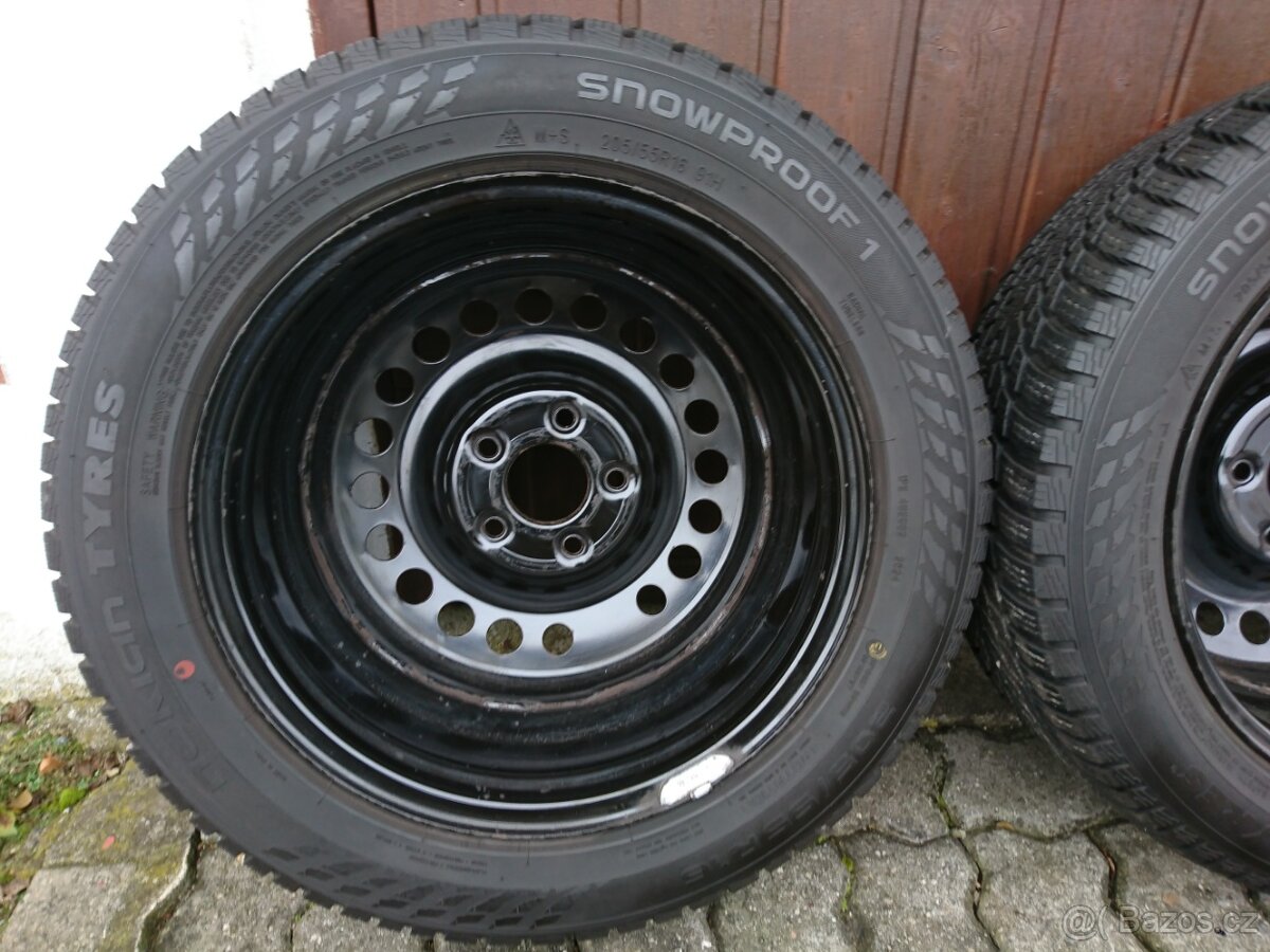 Kia Seed 3 Hyundai i30 zimní 205 55 16 originální disky - 11