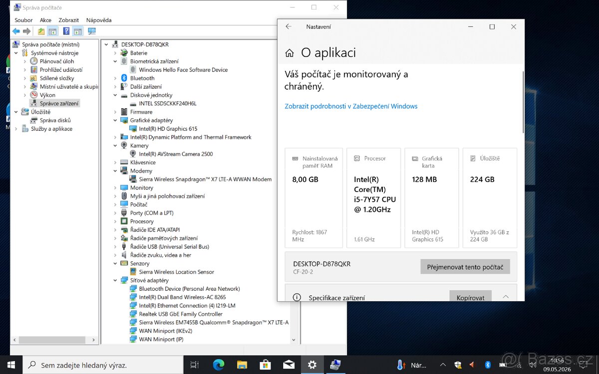 Průmyslový notebook/tablet (2v1) Panasonic CF-20 Mk2 - 11