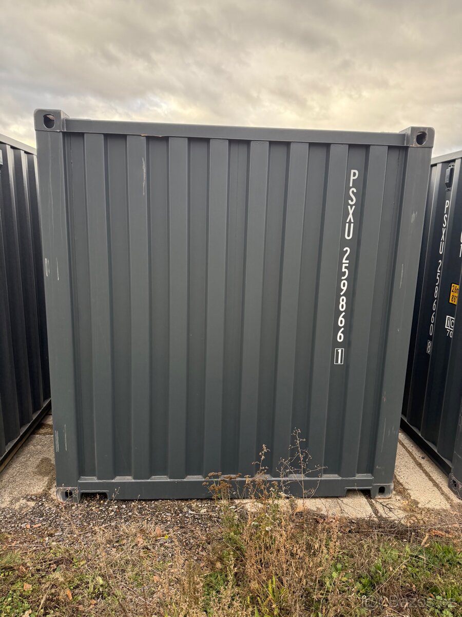 Novy lodní kontejner 20’ (6m) - šedá barva - 11