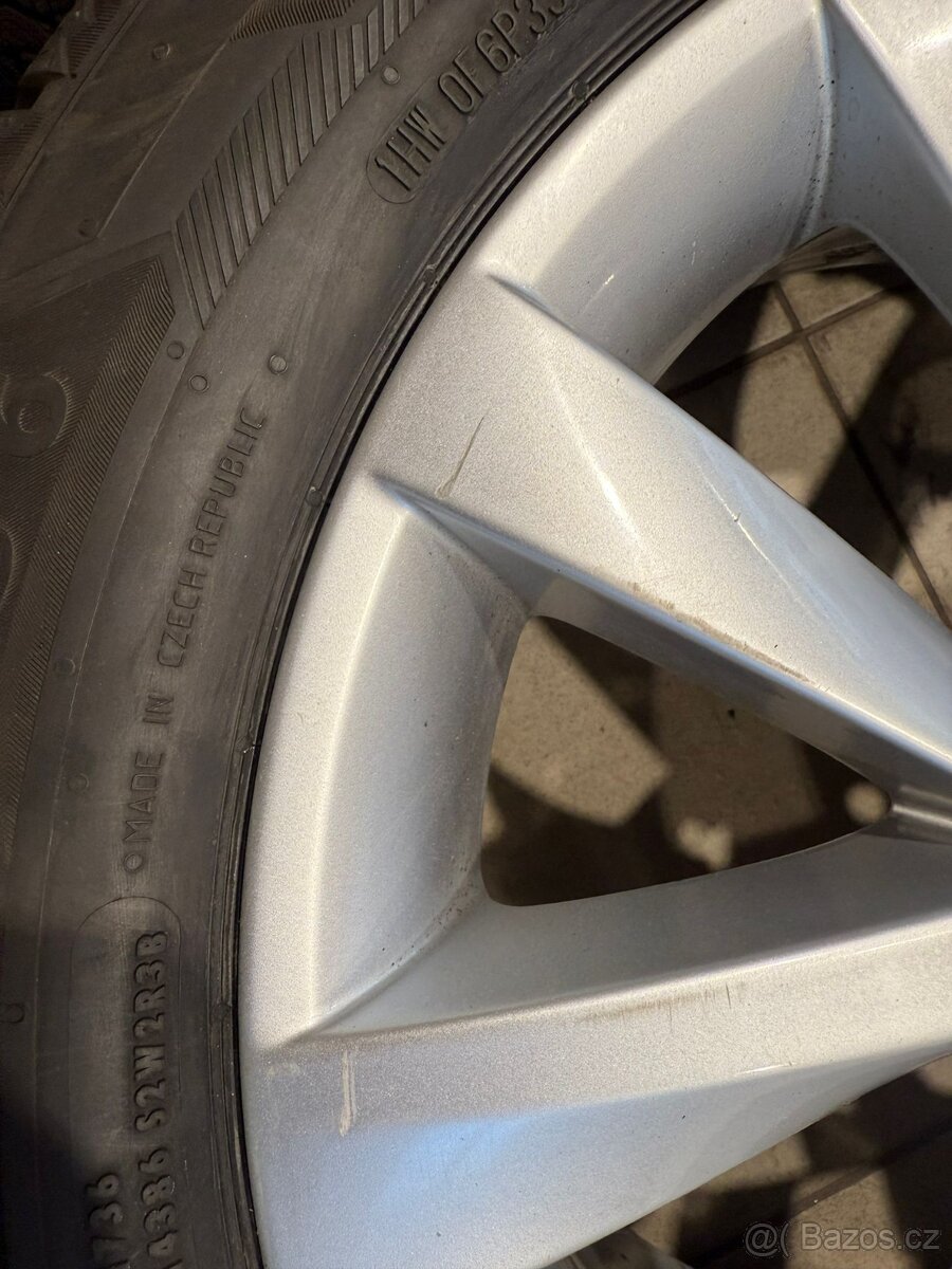 Alu kola ALCATRAS R16 5x112 ET46 + ZIMNÍ pneu 205/55 R16 - 11