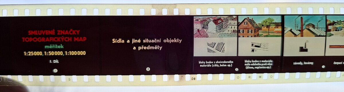 Vojenské výukové filmy ČSLA – výcvikové diafilmy (5 kusů) - 11