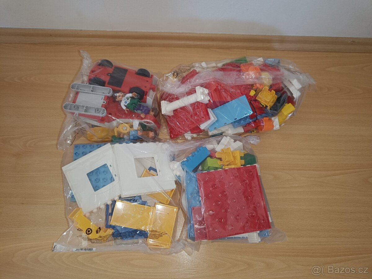 Stavebnice hasiči, policie, nemocnice - pasuje na Lego Duplo - 11