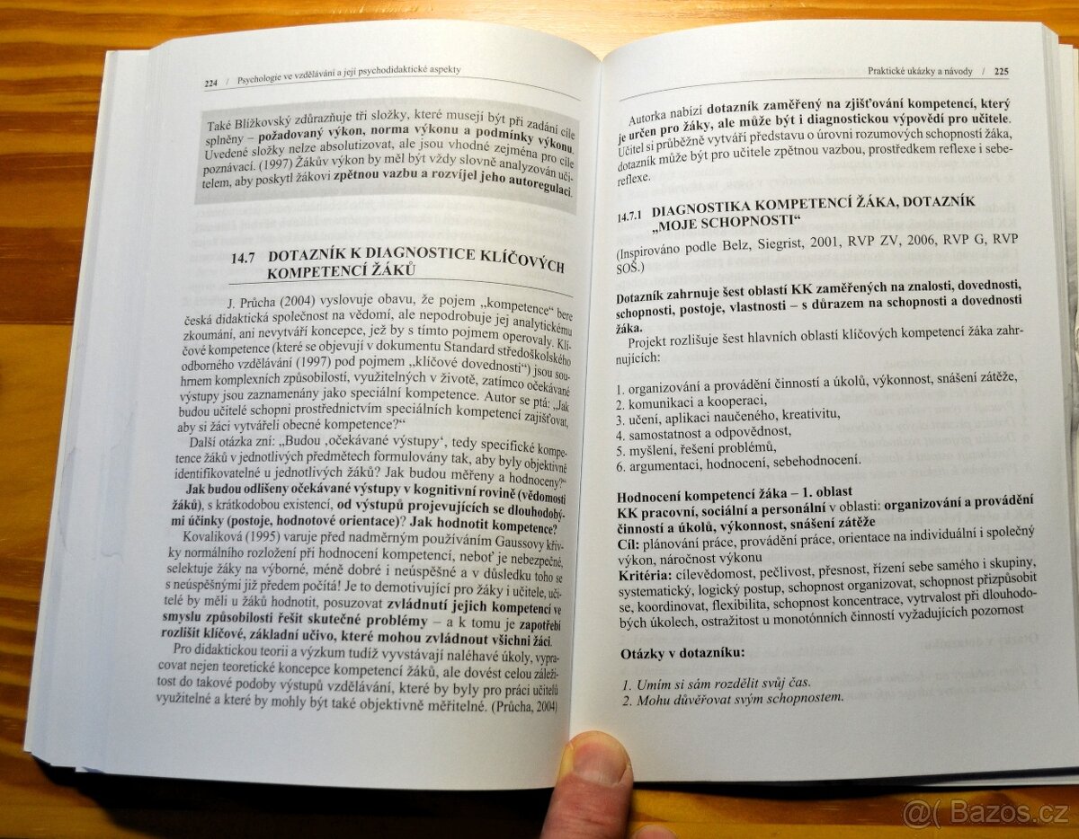 Psychologie pro pedagogy - 3 knihy - 11