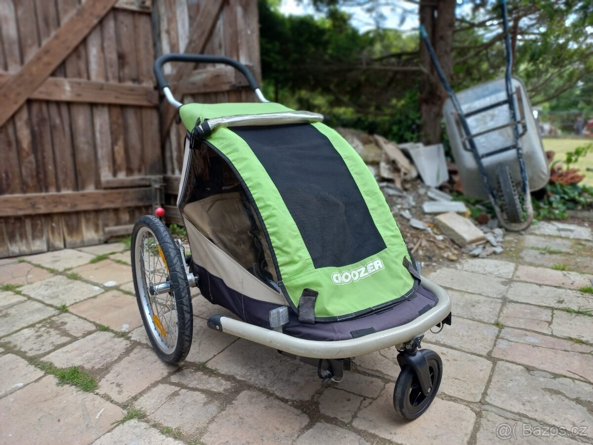 Vozík Croozer 737 s odpružením - 11