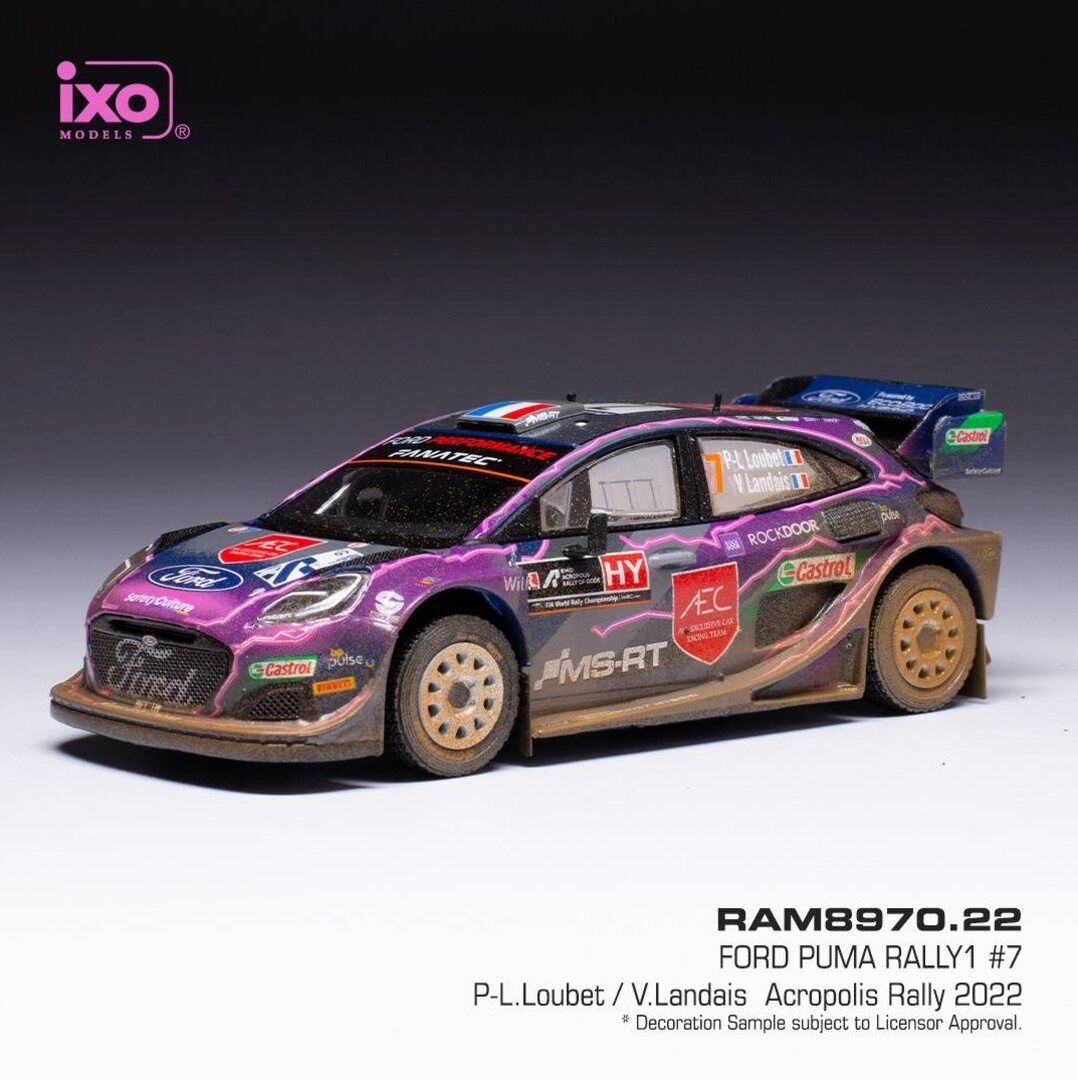 Modely Ford Puma Rally1 1:43 IXO - 11