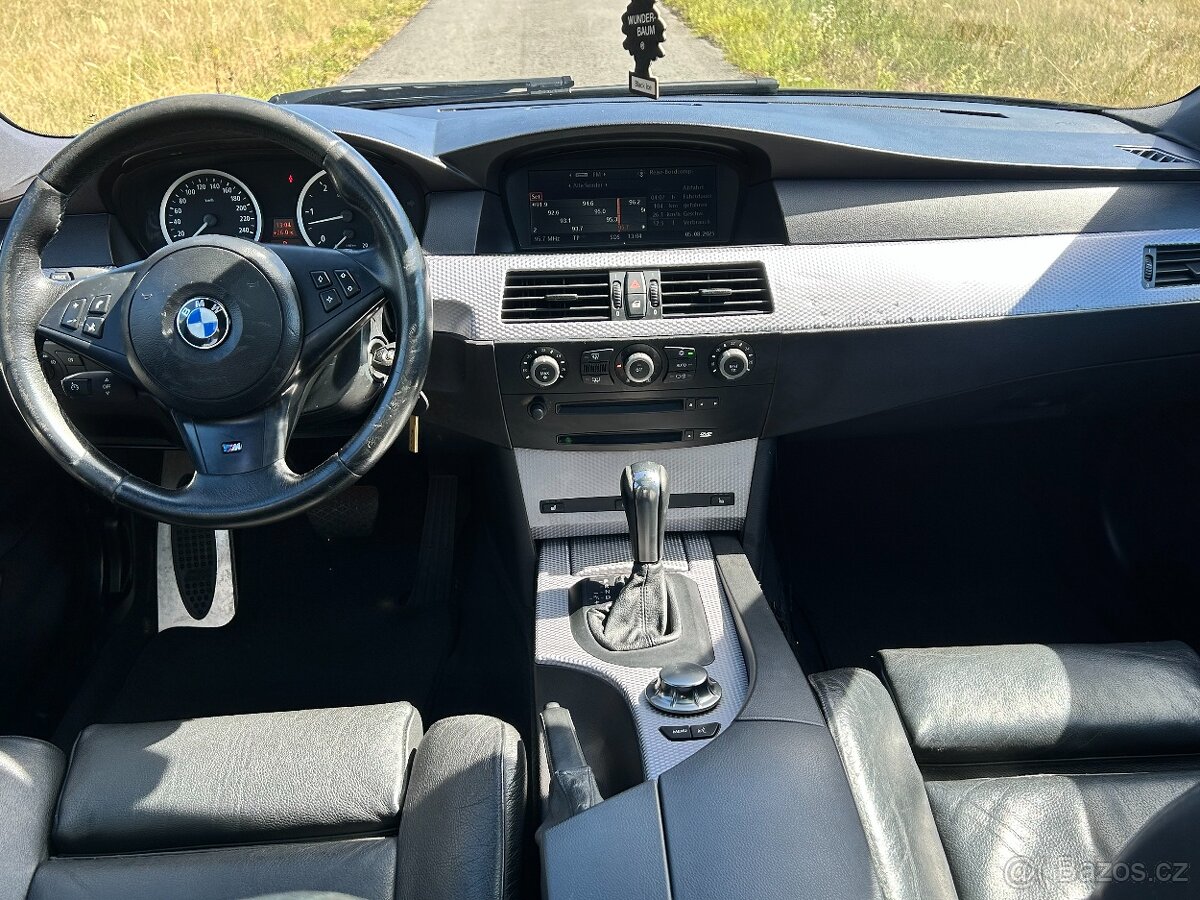 BMW 535d Touring, M paket, servis, Carbonschwarz - 11