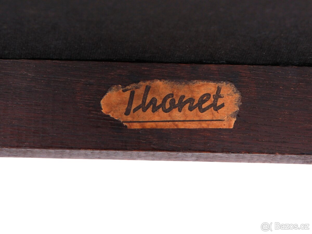 Jídelní židle THONET, nové čalounění, 4 kusy. - 11