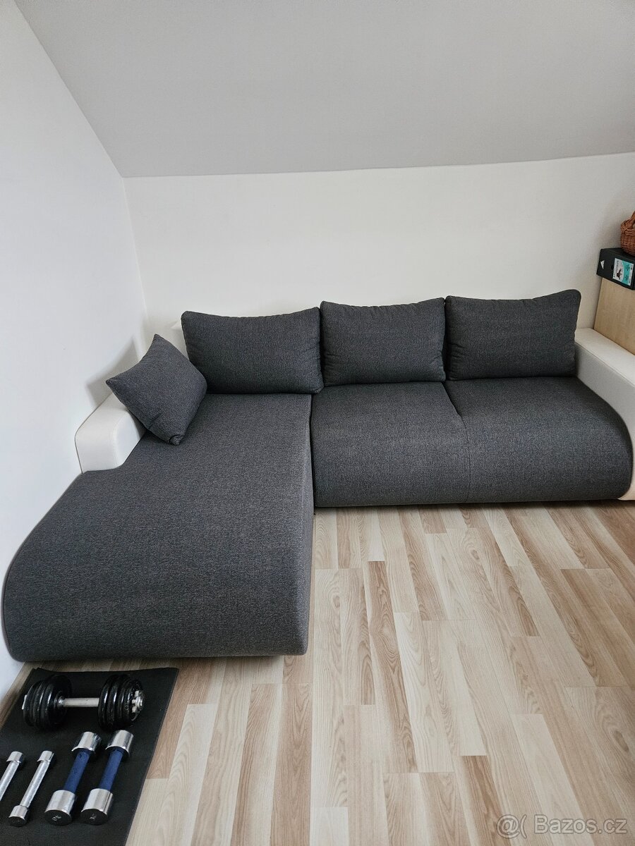 Sedací souprava nová L tvar rozkládací - 11