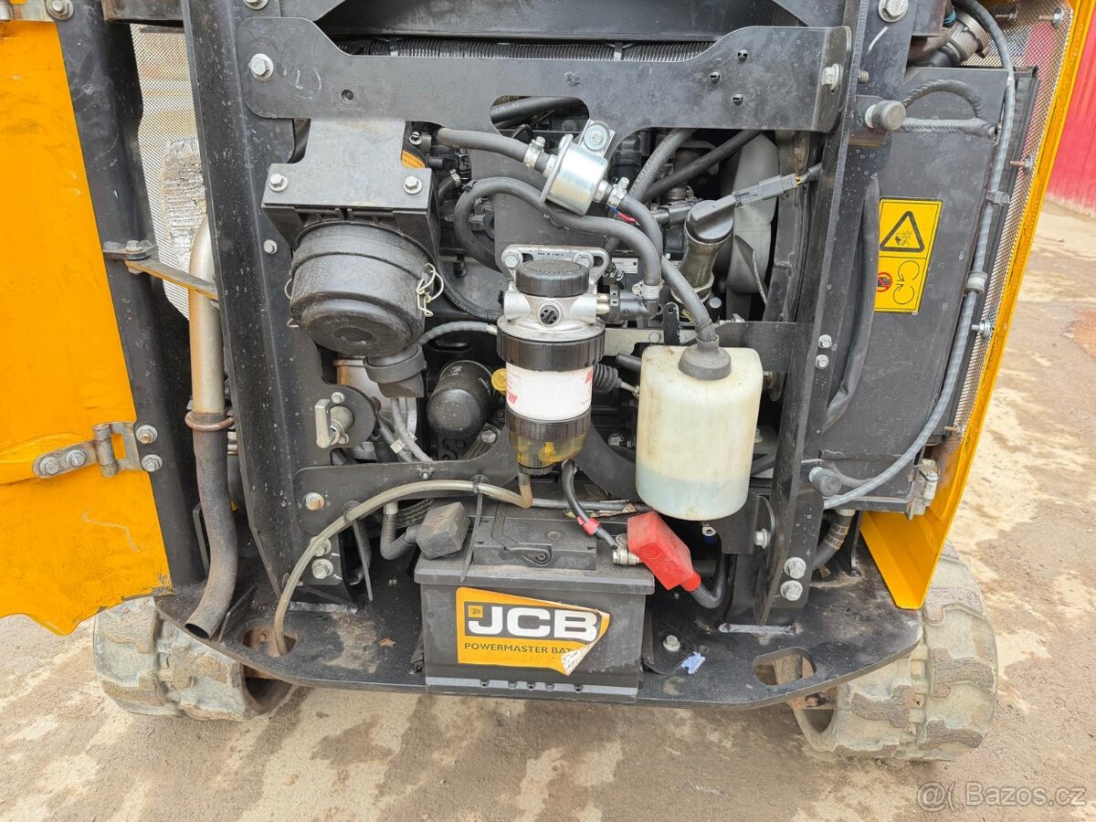 Pásový bagr JCB 16C-1 - konečná cena, doprava po ČR zdarma - 11