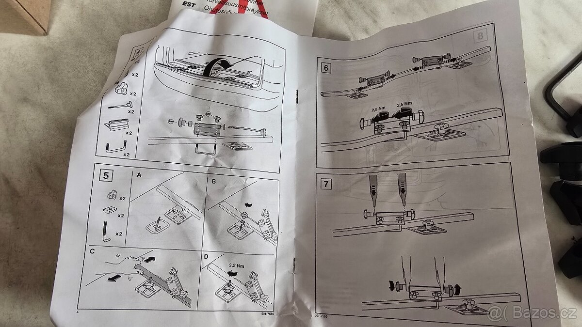 Nosič kol Thule Indoor Bike Carrier 592 - 11
