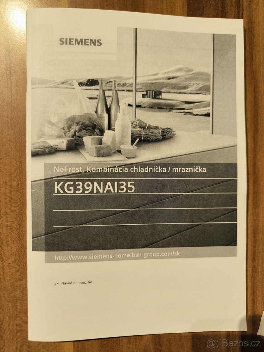 Siemens - krásná veliká lednice s mrazákem - 11