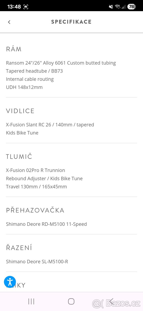 Dětské horské kolo SCOTT Ransom 400 - 11