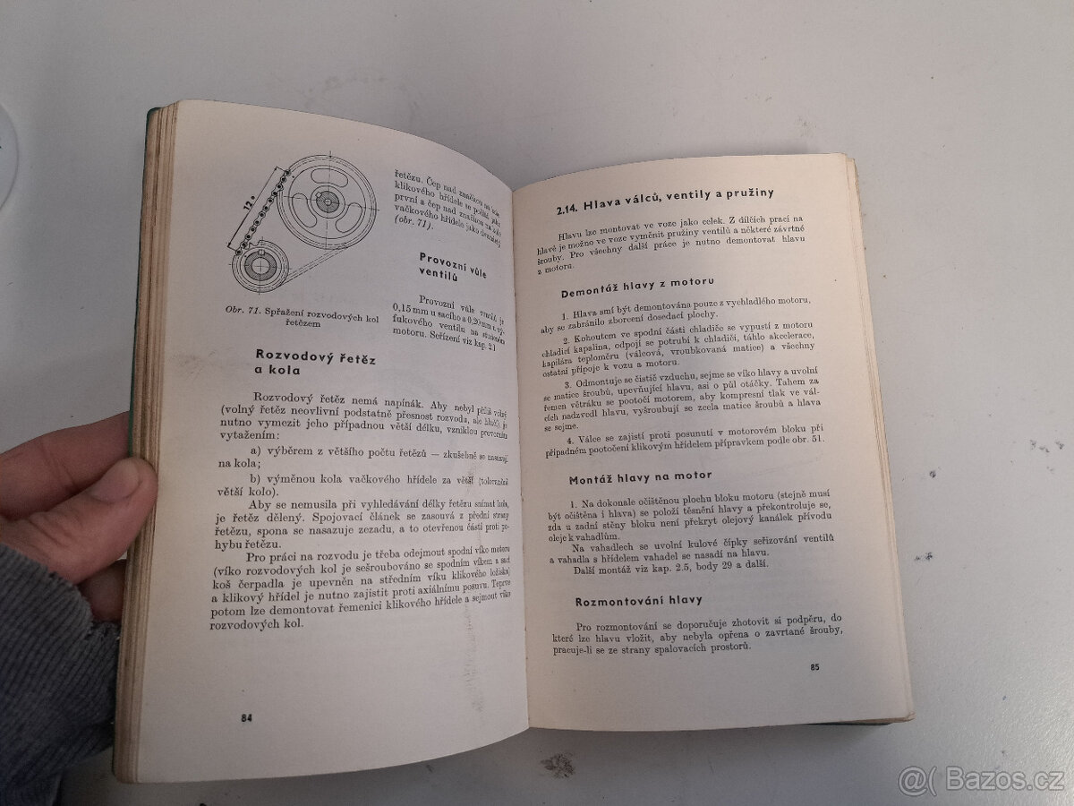 údržba a opravy a vozů škoda 100 , 100L , 110L , 110LS , 110 - 11