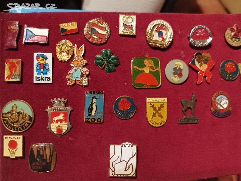 Odznaky - různé druhy, starší znaky firem - 11