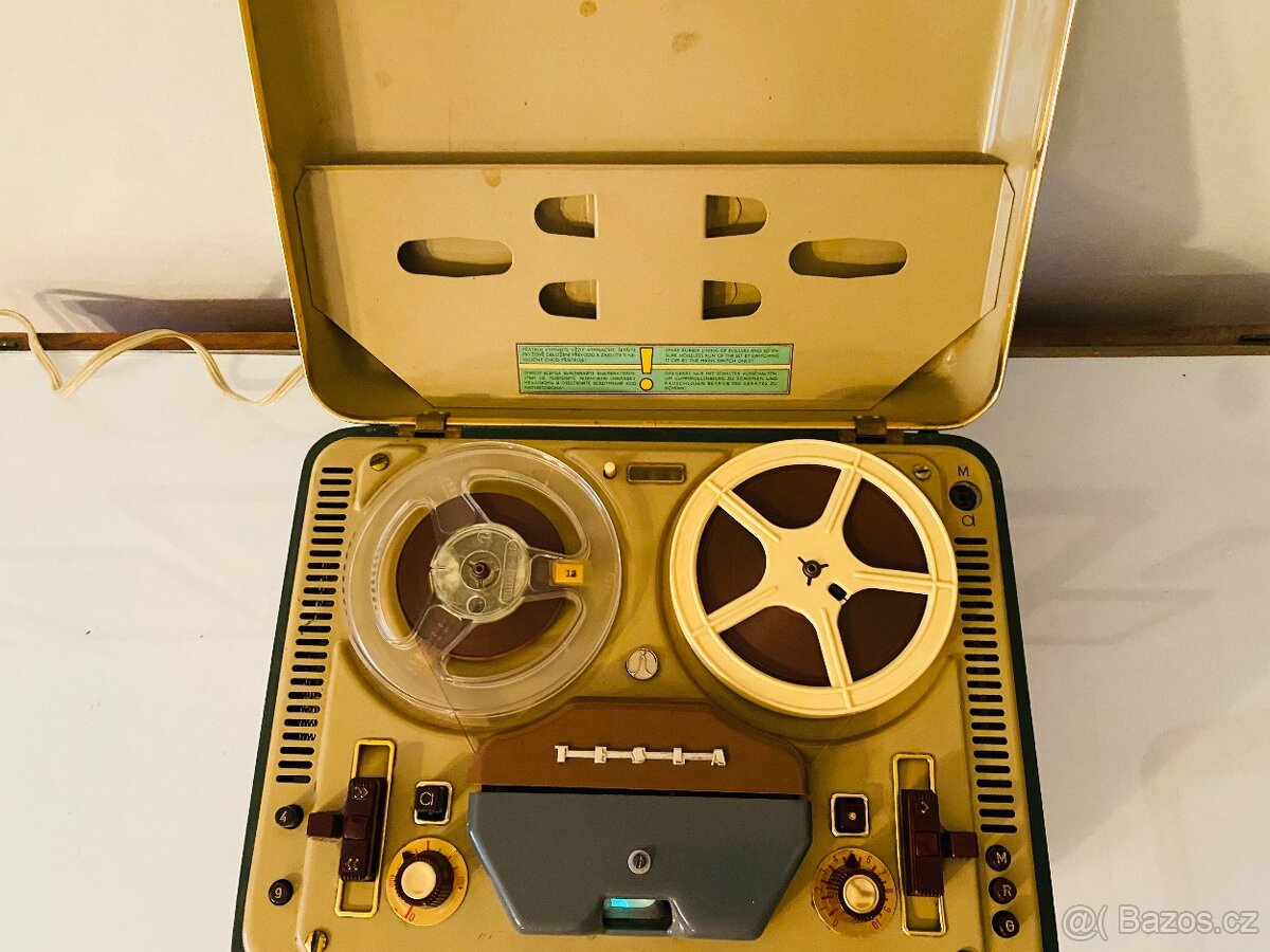 Kotoučový magnetofon Tesla Sonet Duo, rok 1959-64 - 11
