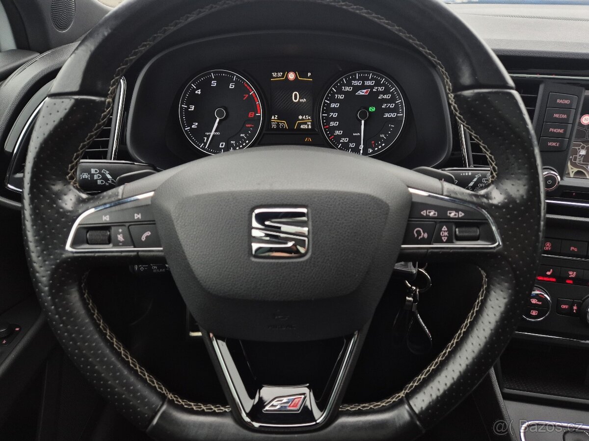 SEAT LEON CUPRA 290⭐ LED PANORAMA SEAT SOUND TOP STAV ALU19´ - 11