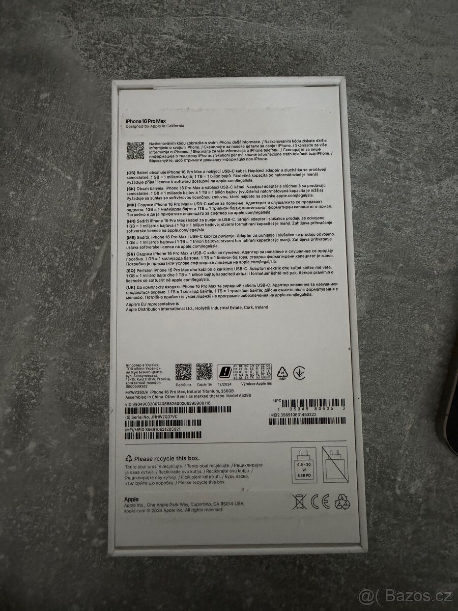 Apple IPhone 16 Pro Max 256GB - 11