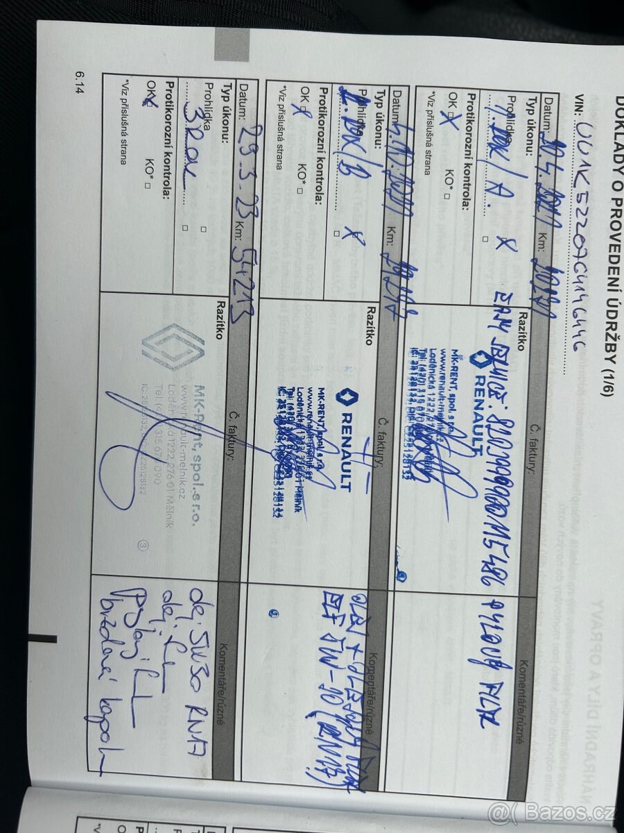 Dacia Logan MCV Arctica 1.0Sce 5/2020 ČR 1maj prav.servis - 11