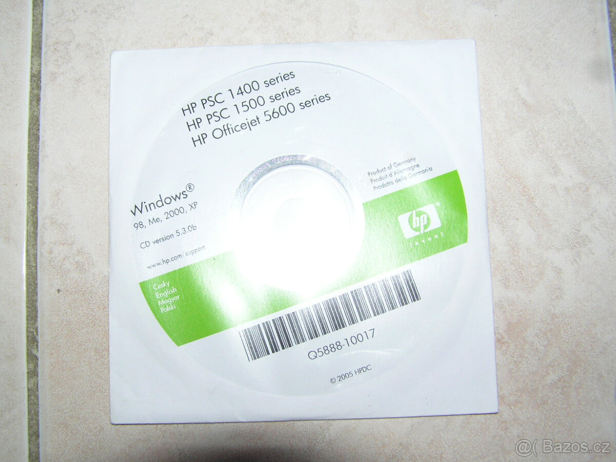 HP PSC 1510 - multifunkční tiskárna - 11
