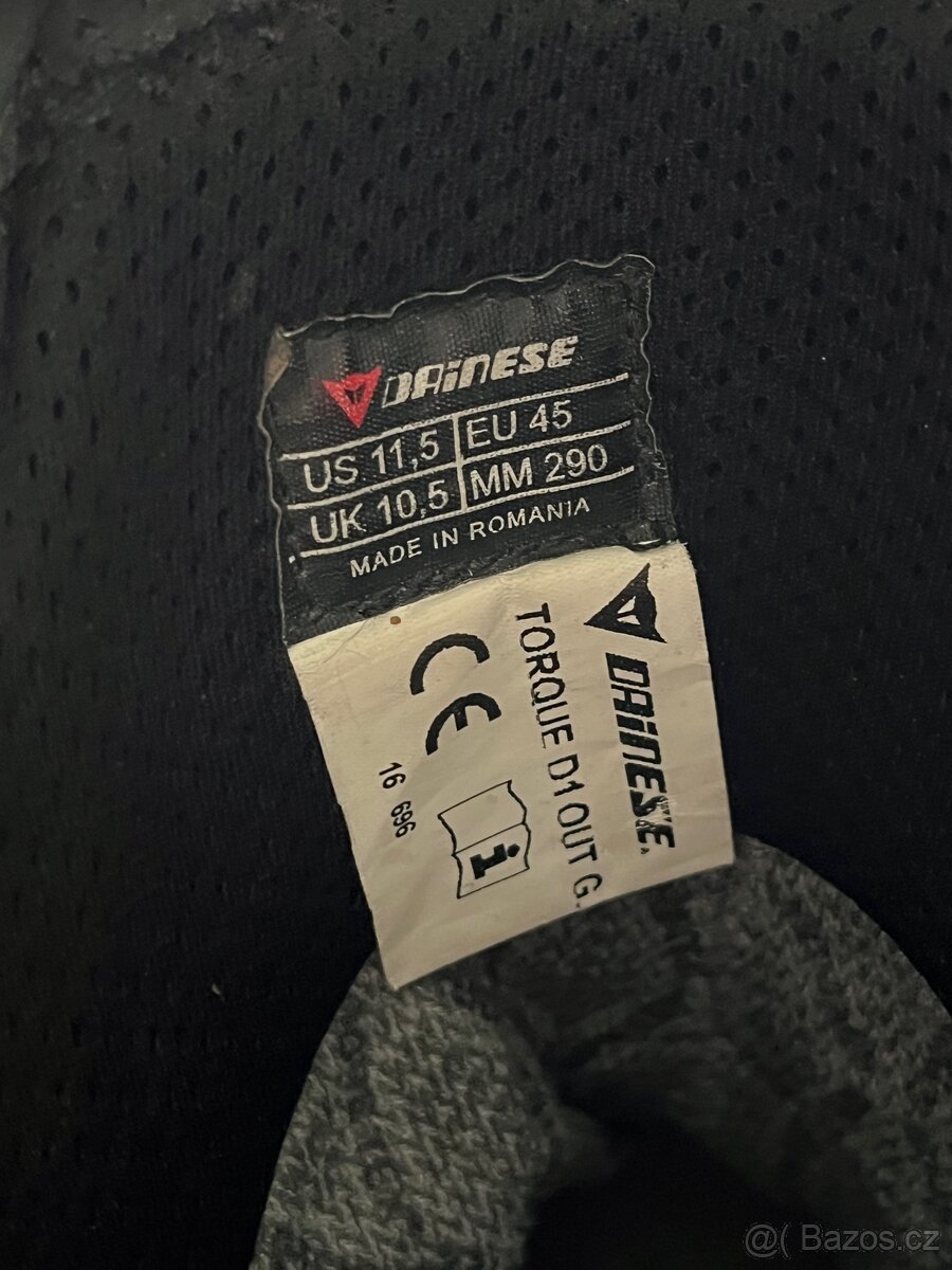 Boty Dainese Torque D1 Out gtx - 11