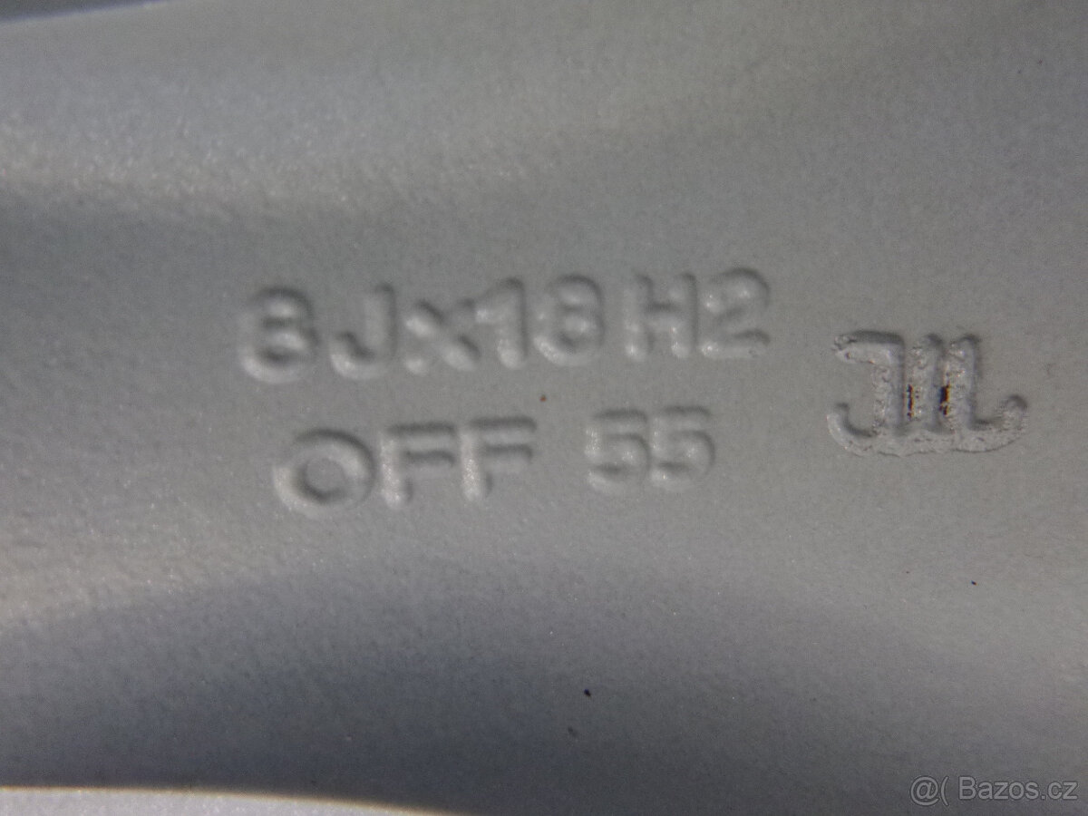 Letní alu sada disky kola - originál Ford 5x108 8Jx18 ET55 - 11