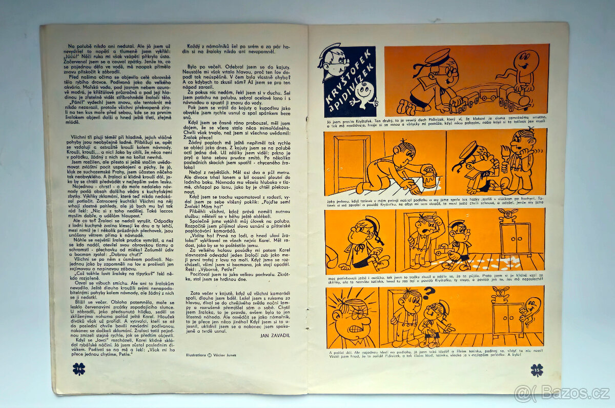 Čtyřlístek č.4 - Na divokém západě - Original 1969 - 11