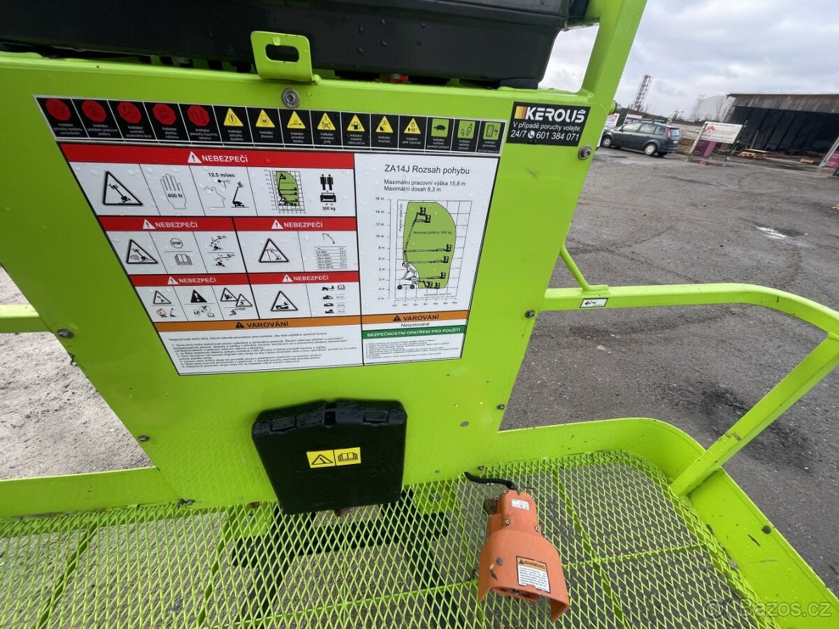 Dieslová kloubová plošina Zoomlion ZA14J - 11