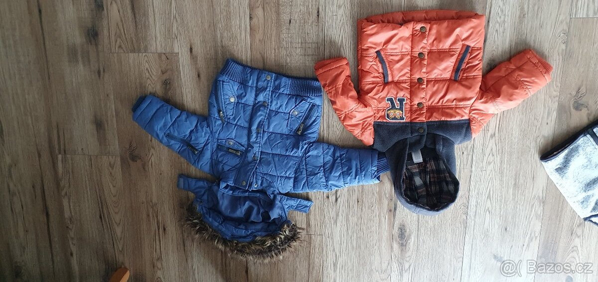 Dětské teplé oblečení- velikost 62-80 - 11