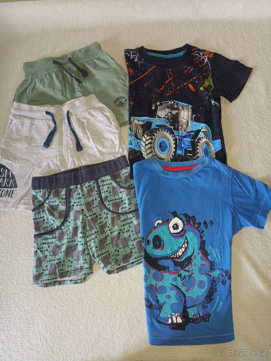 Letní set 98-104 ( trička, kraťasy, tílka, pyžama) - 11