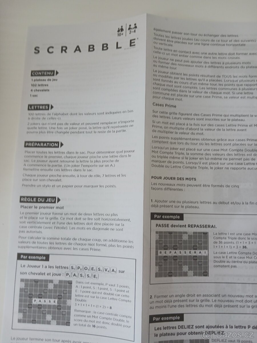 Mattel Scrabble originál - 11