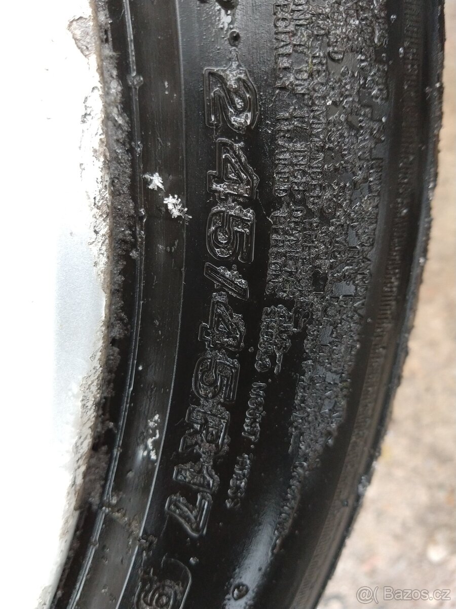 Mercedes benz W211 / S211 sada originál ALU 17" - 11