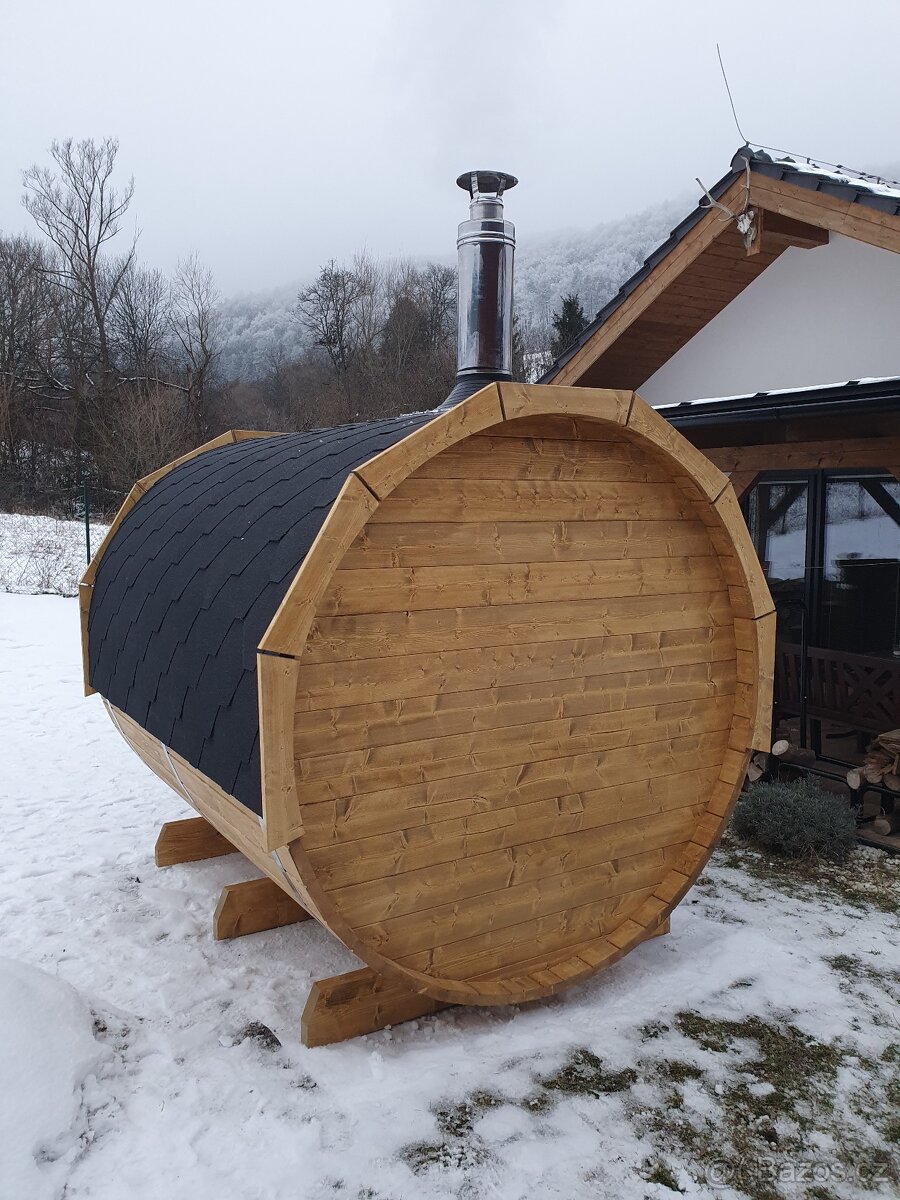 Fínska sudová sauna - 11