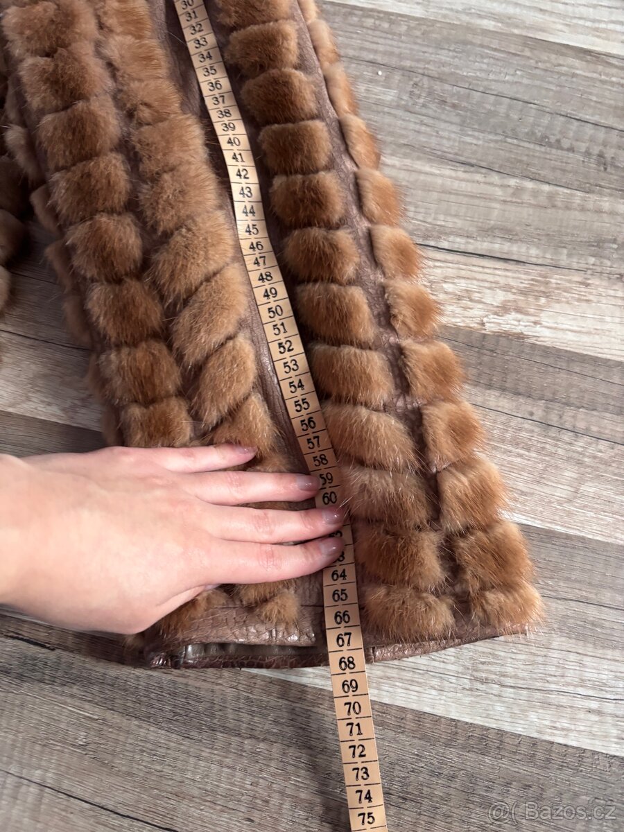 Norkový luxusní kožich - 11