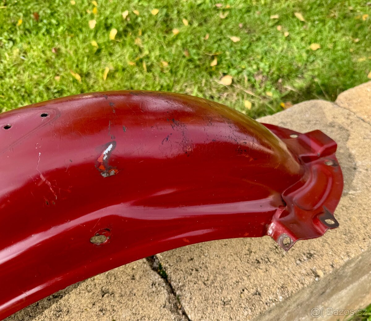 Jawa ČZ 250 350 kývačka, panelka - zadní blatník - 11