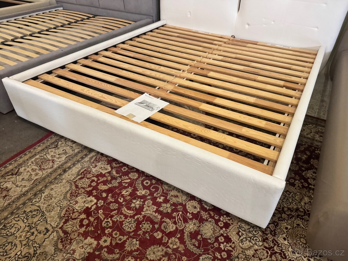 AKCE NOVÁ kožená Postel-letiště 180x200cm komplet - 11