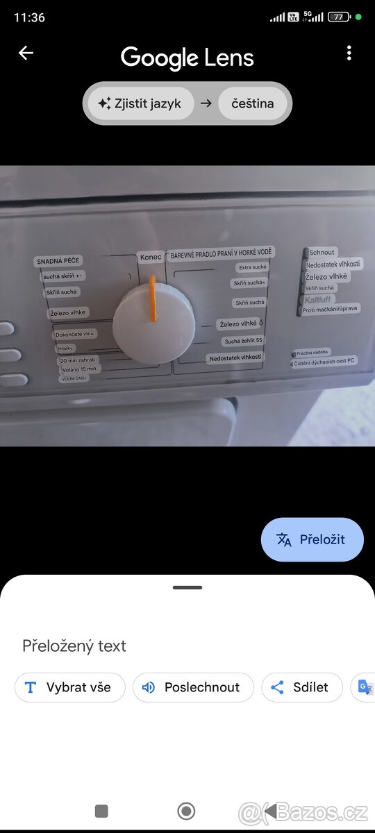 Kondenzační sušička Miele T495 Azora - 11