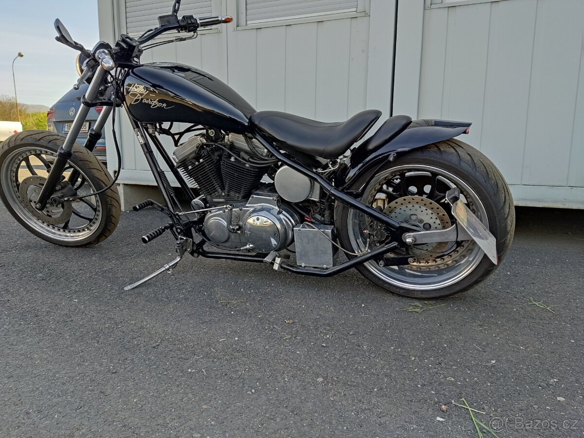 Stavba Harley Davidson sporttail - 11