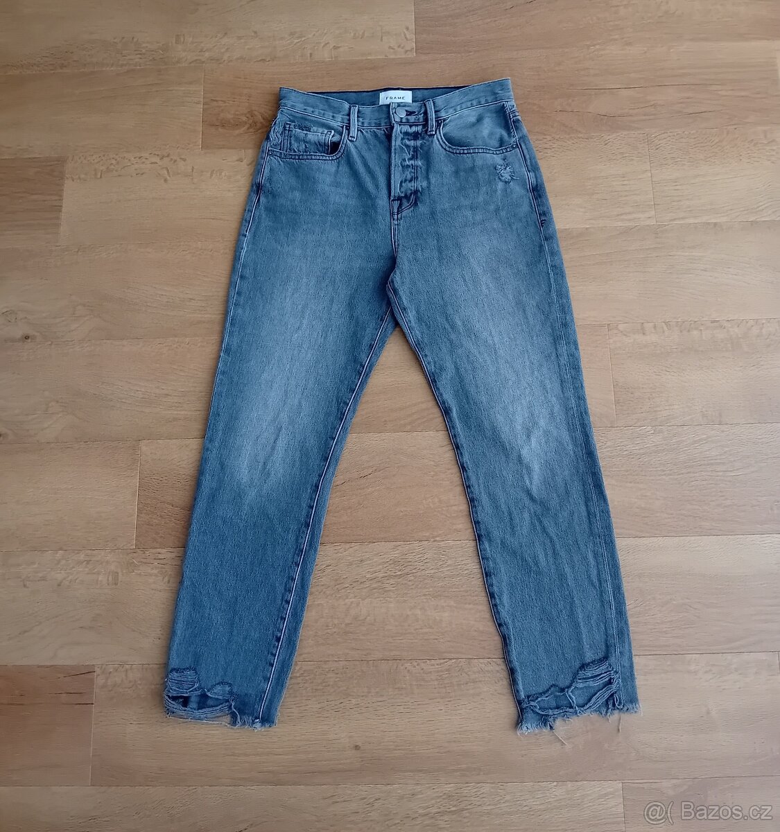 Frame dámské luxusní džíny ke kotníkům vel. S/M - 11