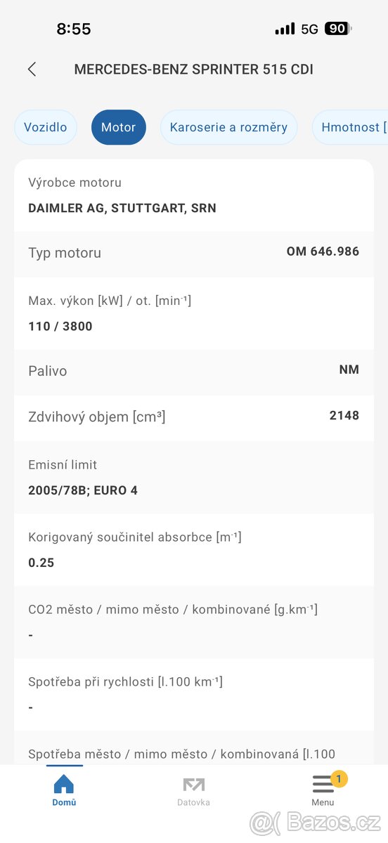 Mercedes sprinter sklapěč - 11