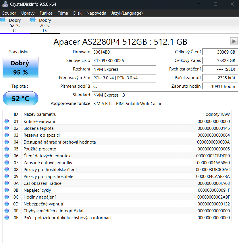 Notebook Acer Aspire A515-51 series - 11